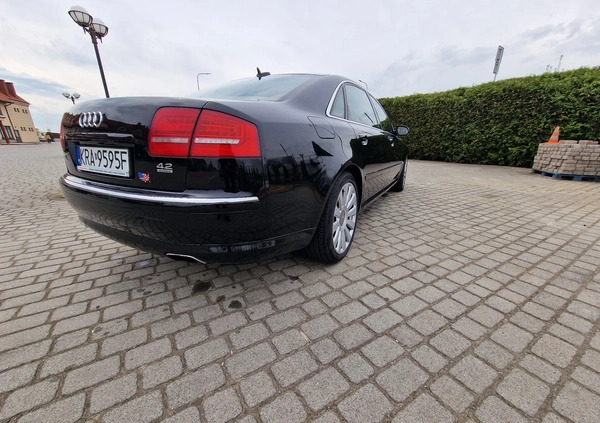 Audi A8 cena 35000 przebieg: 240000, rok produkcji 2006 z Kosów Lacki małe 79